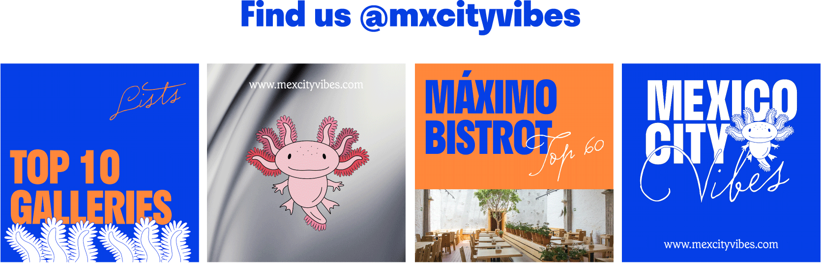 Follow us @mxcityvibes